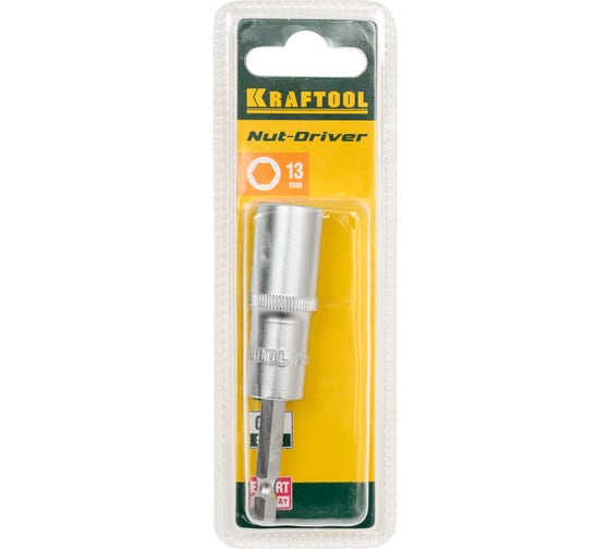 Бита с торцовой головкой KRAFTOOL Nut Driver 13 мм 26396-13