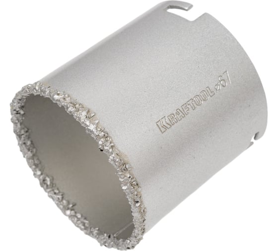 Коронка кольцевая с напылением из карбида вольфрама (67 мм) Kraftool 33401-67_z01