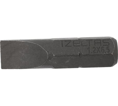 Бита 1/4", SL 6.5x1.2x25 мм IZELTAS 4810201265