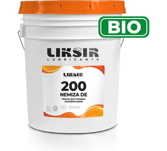 Компрессорное масло на основе синтетических диэфиров Nemiza DE 220, 20 л LIKSIR 201609