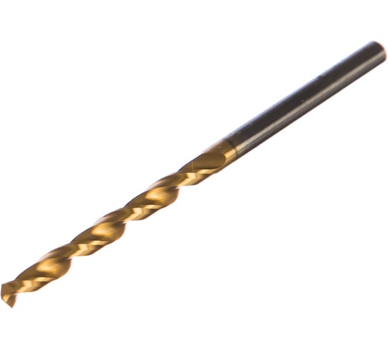 Сверло спиральное N VHM TiN H (3.3х36х65 мм) HOLEX 122301 3,3