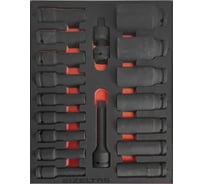 Набор удлиненных ударных головок в ложементе 18 предеметов IZELTAS 2965905218