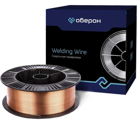 Сварочная проволока ER70S-6 0.8 мм, катушка 1 кг Оберон 17060801