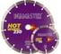 Диск сегментный HOT WHEEL 230х2.6х22.2/34х2.8х10 мм, 16Z, универсал/wet/dry Diamaster 001.000.342 5