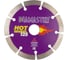 Диск сегментный HOT WHEEL 125х2х22.2х32х2.2х10 мм, 10Z, универсал/wet/dry Diamaster 001.000.341 1