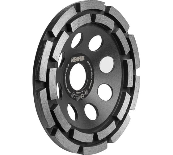 Чашка алмазная по бетону двухрядная DUAL-ROW MAX 125х22 мм BIHUI DCWD5