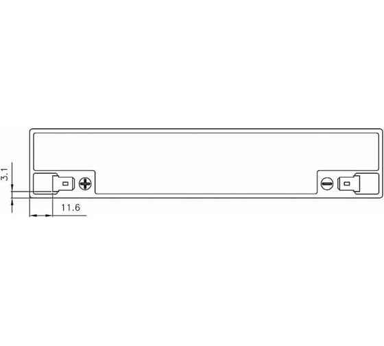 Аккумулятор для ИБП CSB HRL1210W F2 FR УТ-00000124