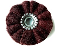 Круг нетканный для сатинирования Toyev NPB 150 х24/6x35мм 2слоя,Brown, A/M 005644