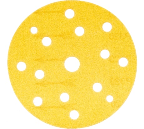Абразив на бумажной основе в кругах 15 отв D 150 Р320 набор 10 шт Schtaer 255 Abrasive paper 255Sc320