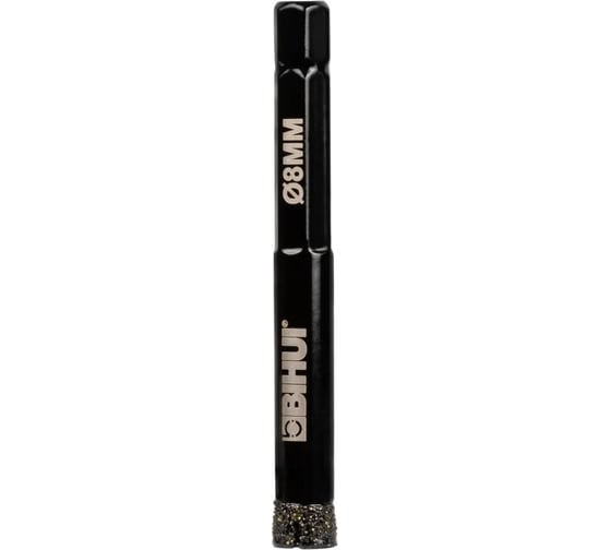 Коронка алмазная для плитки и камня 8 мм BIHUI DBW08 1