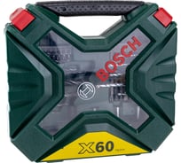 Набор сверл и насадок-бит Bosch X-Line Classic 60 шт. 2607010611