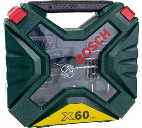 Набор сверл и насадок-бит Bosch X-Line Classic 60 шт. 2607010611