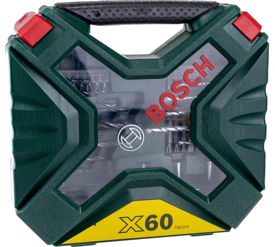 Набор сверл и насадок-бит Bosch X-Line Classic 60 шт. 2607010611 1