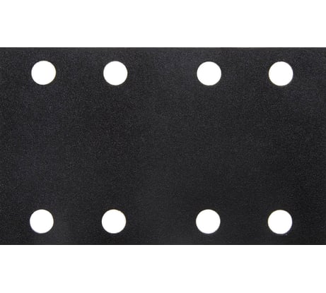 Универсальный шлифовальный лист Uragan оптимален для твердых пород дерева 8 отверстий по линии на липучке для ПШМ P120 80x133 мм 10 шт. 907-22111-120-10