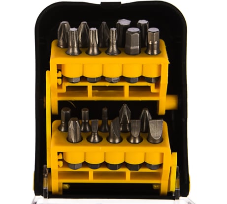 Набор бит STAYER Standard в боксе СrV 25 мм 20 предметов 26085-H20