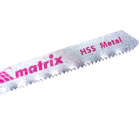 Набор пилок по металлу для электролобзика Professional 50x1.2 мм HSS EU-хвостовик MATRIX 78207 3 шт.