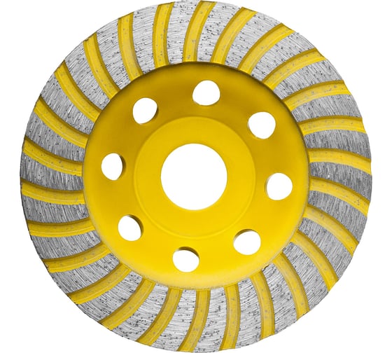 Алмазная сегментированная чашка, STAYER Turbo-Plus 115мм 33380-115