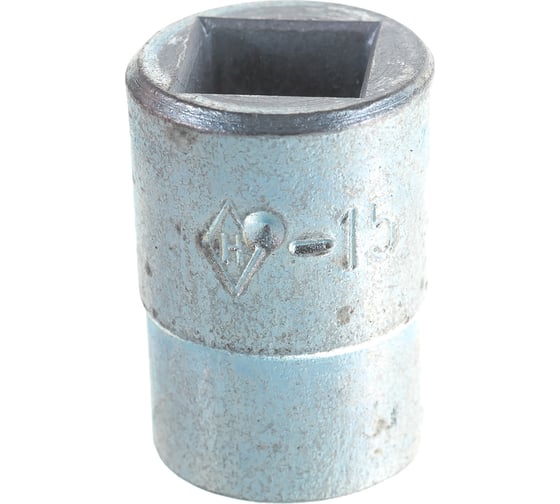 Торцовая головка НИЗ оцинкованная 1/2" - 15 мм 2772-15