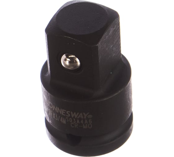 Адаптер S03A4A6 для ударного инструмента F-1/2", 3/4" Jonnesway 48470