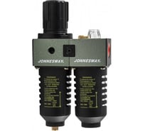 Модульная группа Jonnesway JAZ-6704A для пневмолинии фильтр смазка регулятор давления 1/2" 5-50 микрон 47499