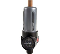 Фильтр влагоотделитель Jonnesway JAZ-0532 с регулятором давления для пневмоинструмента 1/4" 47507