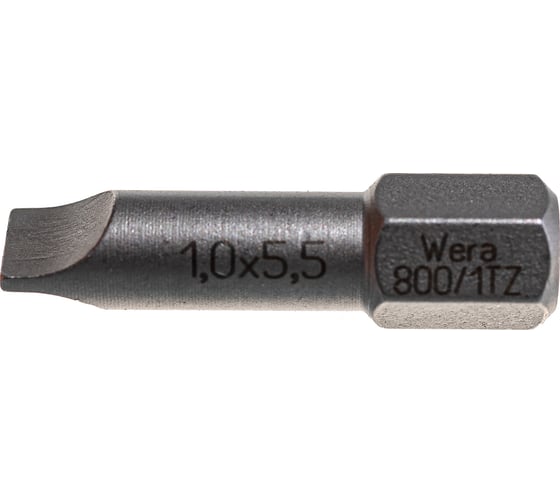 Бита Wera 800/1 TZ 1x5.5x25 мм WE-056225