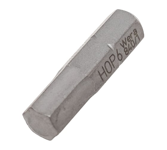 Бита Wera 840/1 Z SW 6/25 мм WE-056330