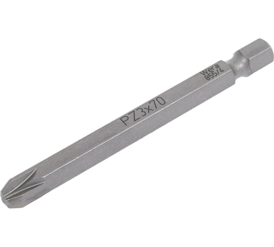 Бита Wera 855/4 Z PZ 3/70 мм WE-060041 1