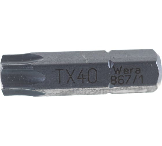 Бита Wera 867/1 Z TX 40/25 мм WE-066491