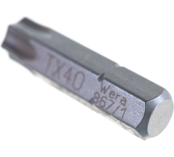 Бита Wera 867/1 Z TX 40/25 мм WE-066491