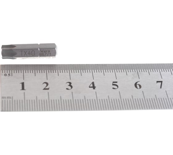 Бита Wera 867/1 Z TX 40/25 мм WE-066491