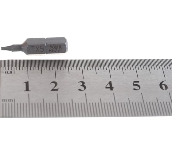 Бита Wera 867/1 Z TX 5/25 мм WE-066492