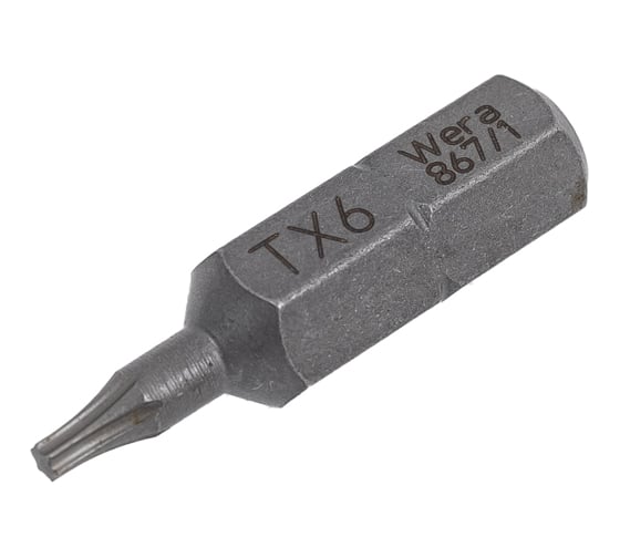 Бита Wera 867/1 Z TX 6/25 мм WE-066493
