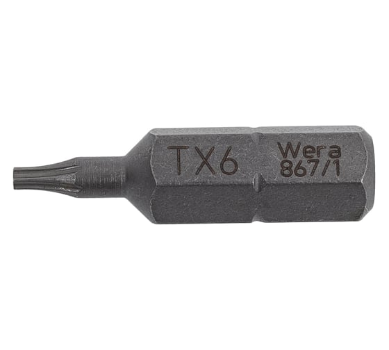 Бита Wera 867/1 Z TX 6/25 мм WE-066493