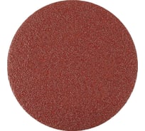 Шлифовальный диск Wolfcraft на тканевой основе на липучке 115 мм без отверстий 5 шт. P80 2283100