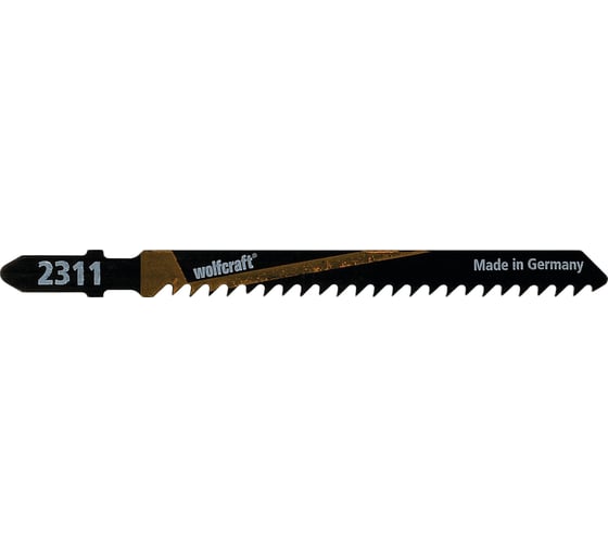Пилки Wolfcraft для электролобзика по дереву и пластмассе HCS 2 шт. 2311000