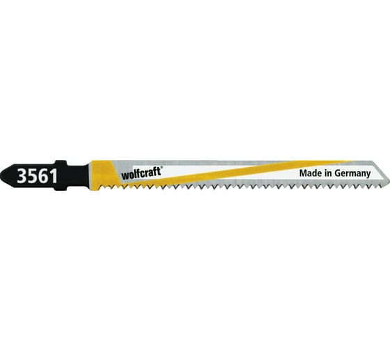 Пилки Wolfcraft для электролобзика по дереву и пластмассе 2 шт. 3561000