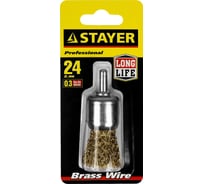 Кистевидная щетка 24 мм для дрели STAYER 35113-24