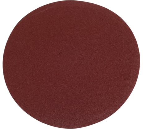 Универсальный шлифовальный круг STAYER на велкро основе 125 мм без отверстий 5 шт. Р180 35453-125-180