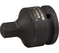 Ударный адаптер Kraftool Industrie Qulitat уменьшающий 3/4"F-1/2"M Cr-Mo фосфатированный 27963_z01