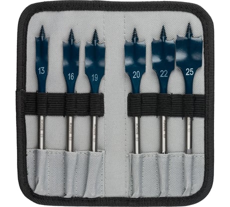 Набор перьевых сверл Bosch Selfcut Speed 13-25 мм 6 шт. 2608595425