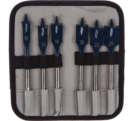 Набор перьевых сверл Bosch Selfcut Speed 13-25 мм 6 шт. 2608595425