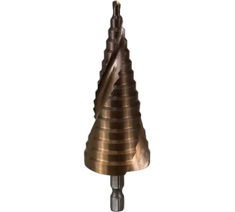 Ступенчатое сверло 4-32 мм, по нержав. стали, алюминию и пластикам, хвостовик HEX PROCUT DL01023