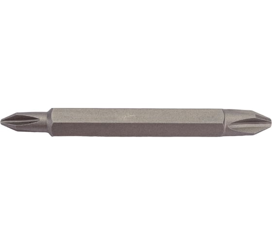 Двухсторонняя отверточная вставка Stanley PH1 PH2 60 мм 1/4" HEX 10 шт. 1-68-784