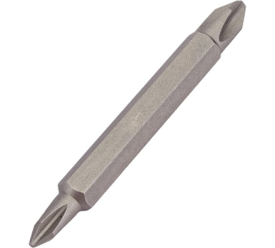 Двухсторонняя отверточная вставка Stanley PH1 PH2 60 мм 1/4" HEX 10 шт. 1-68-784