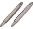 Двухсторонняя отверточная вставка Stanley PH1 PH2 60 мм 1/4" HEX 10 шт. 1-68-784 1