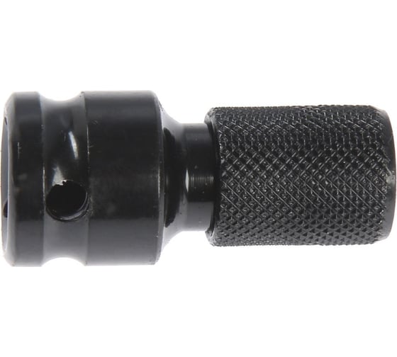 Адаптер для бит с квадратом 1/2" на шестигранник 1/4" ТУНДРА 7443390