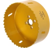 Коронка биметаллическая 102 мм, M16, с дополнительной фиксацией ТУНДРА 7351950