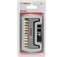 Набор бит Bosch 12 шт. держатель с быстросменным патроном 2608522126