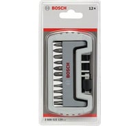 Набор бит Bosch 12 шт. держатель с быстросменным патроном 2608522129